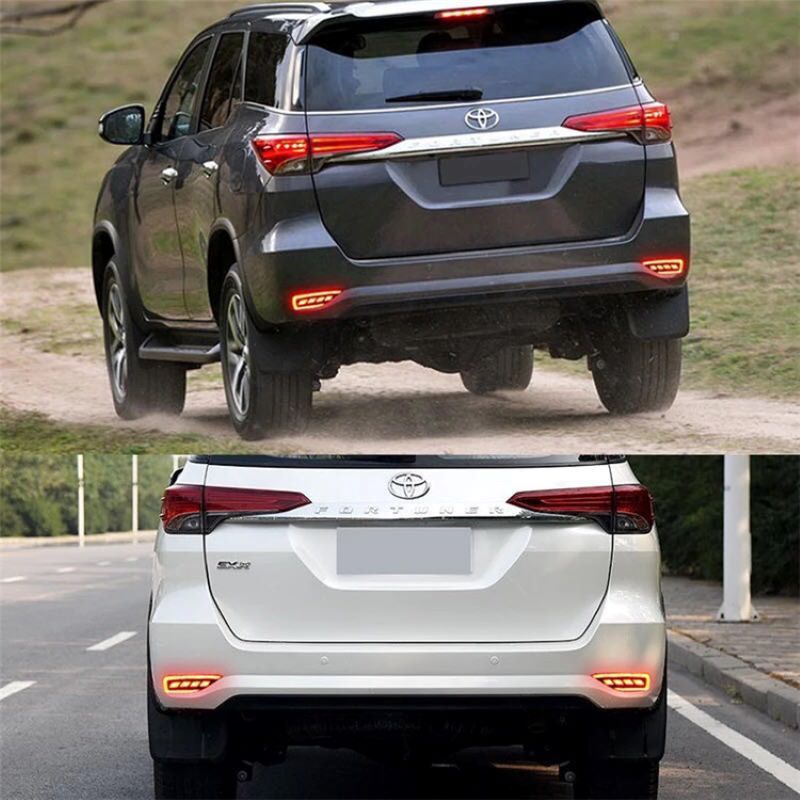 Brzdová svítilna pro Toyota Fortuner 2015~2018, zadní nárazník svítilny pro Toyota Fortuner